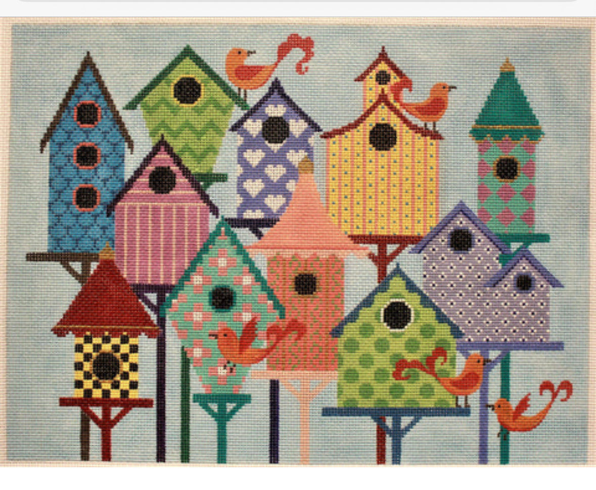 JP Designs B101 Birdhouses  STITCH GUIDE only