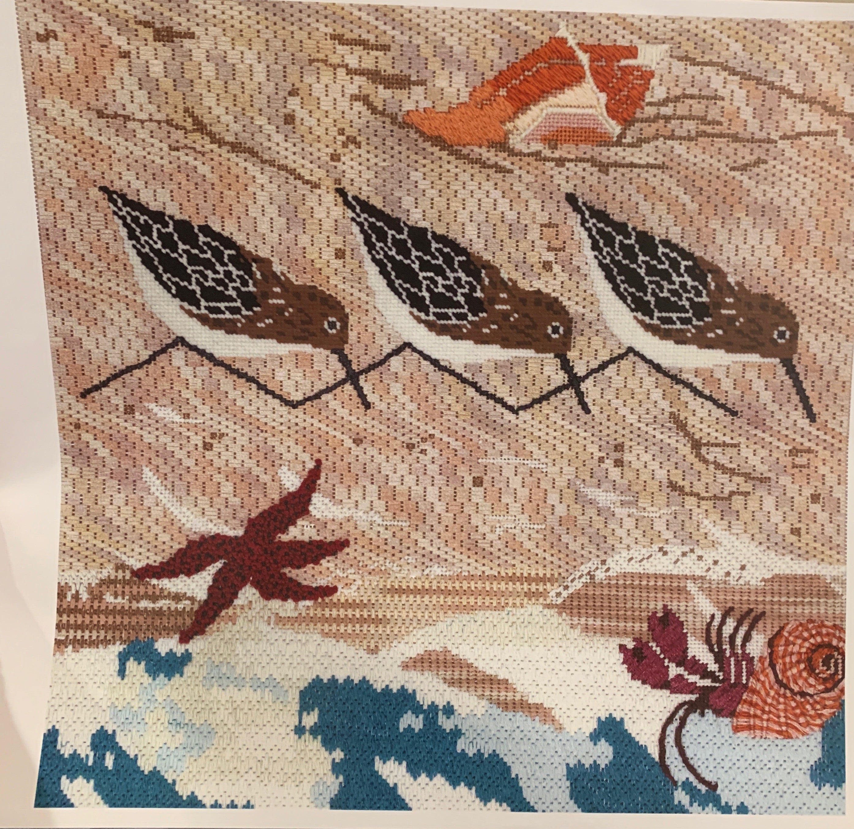 Meredith Collection Beach Birds Charley Harper-Stitch Guide