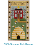 Rebecca Wood 535b Summer Folk Banner