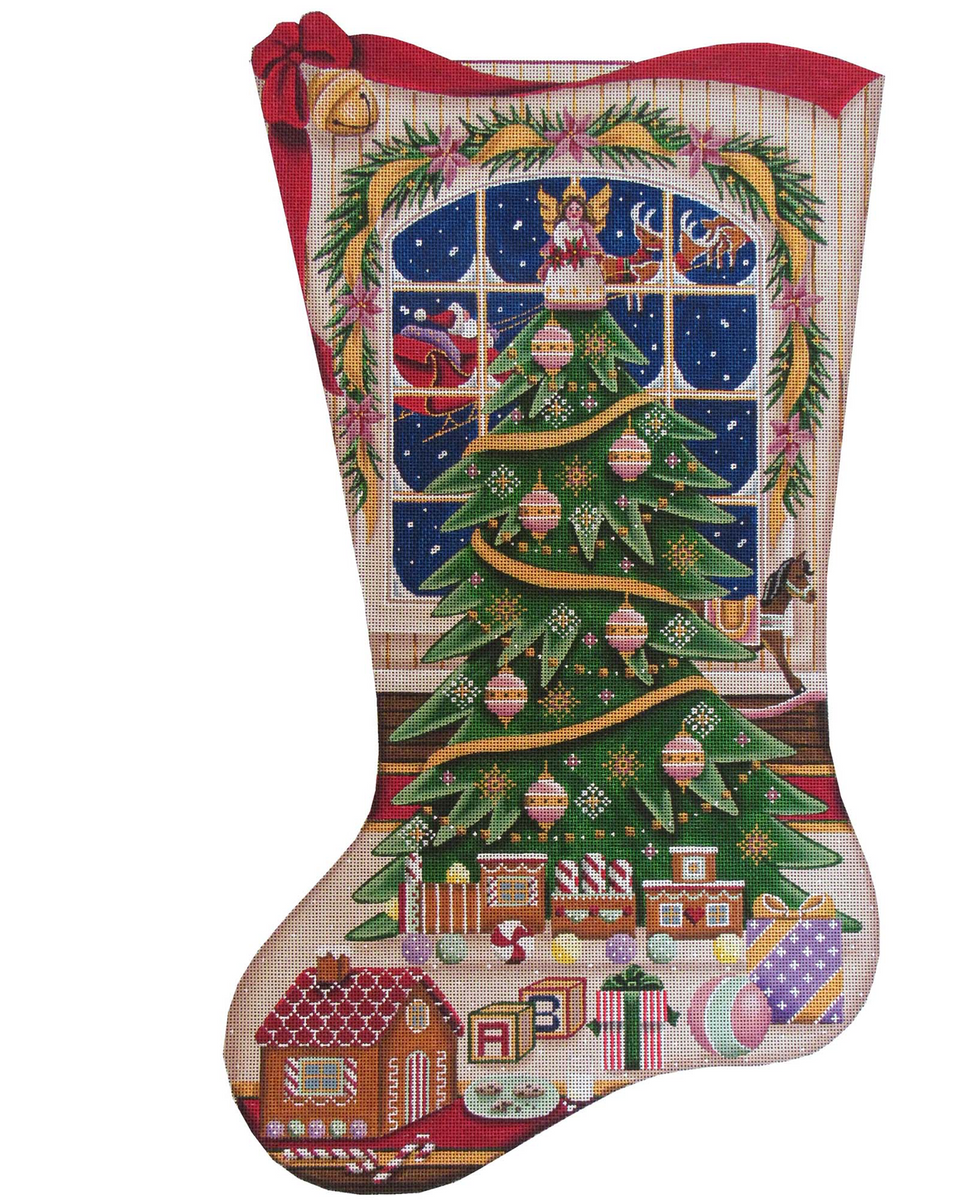 Rebecca Wood 1397A Christmas Magic, Girl – Stitch by Stitch