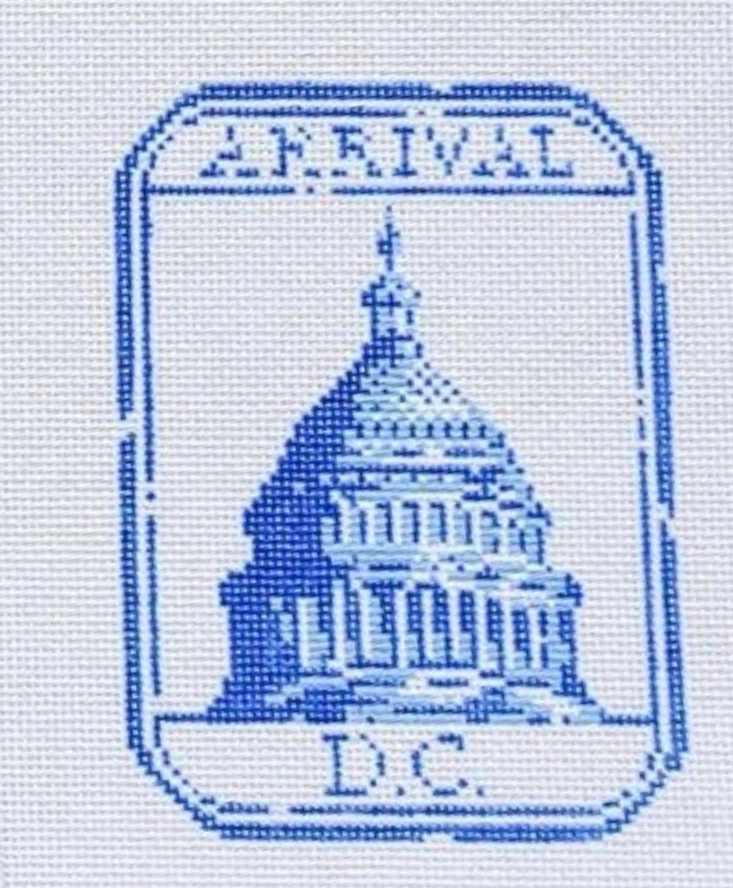 Audrey Wu Passport Stamp - D.C.