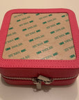 Rachel Barri 5" Boxes Coral Leather (Fits 4x4" Insert)