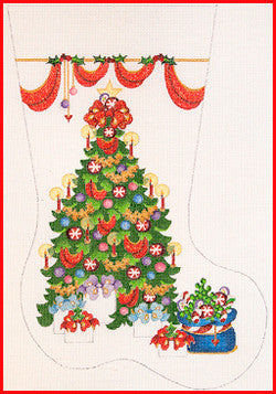 Strictly Christmas CS-1184 Mid Size Tree Stocking