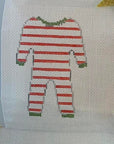 Stitch Style PSP001C For Pete's Sake Pottery - Red Jammies