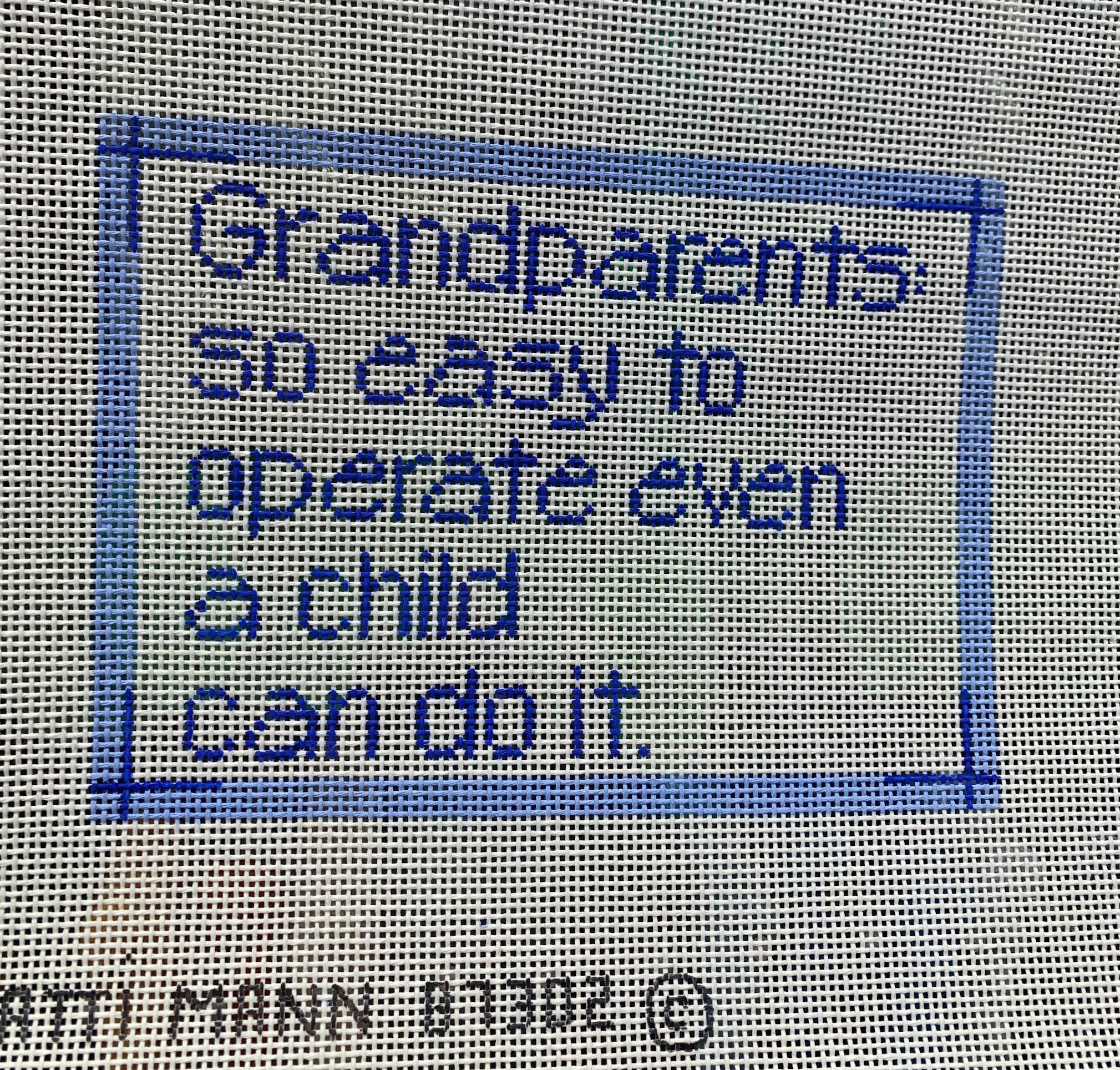 Patti Mann 87302 Grandparents so easy to operate....