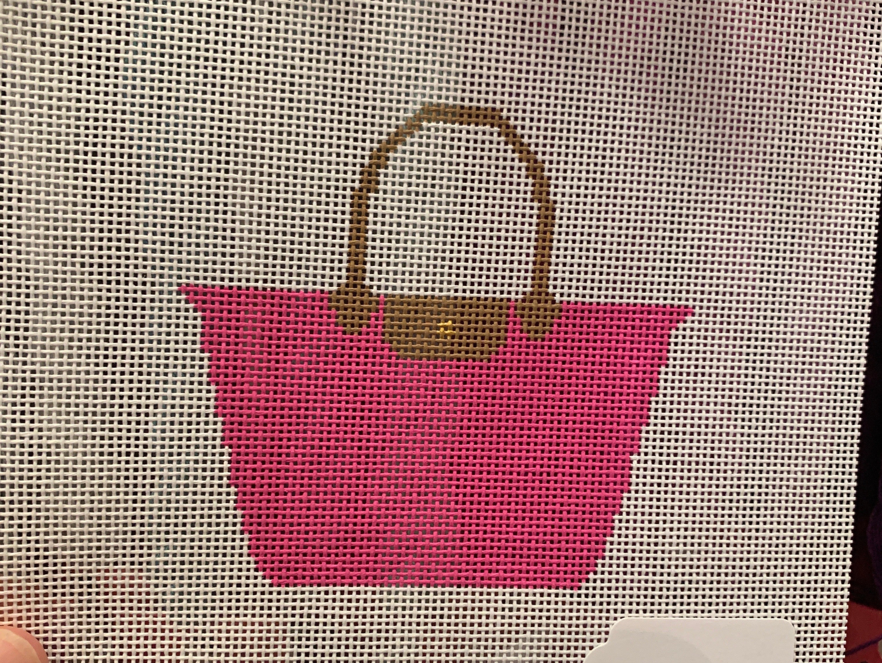 OG Needlepoint OG-21C Longchamp Bags Pink