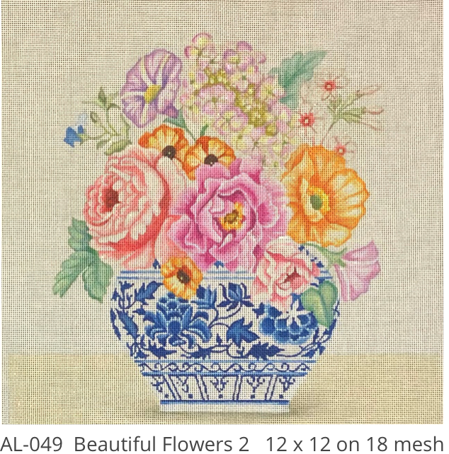 Amanda Lawford AL049 Beautiful Flowers 2 18mesh