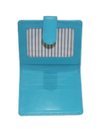 Planet Earth Aqua Snap Wallet (Takes 2x3 Insert)