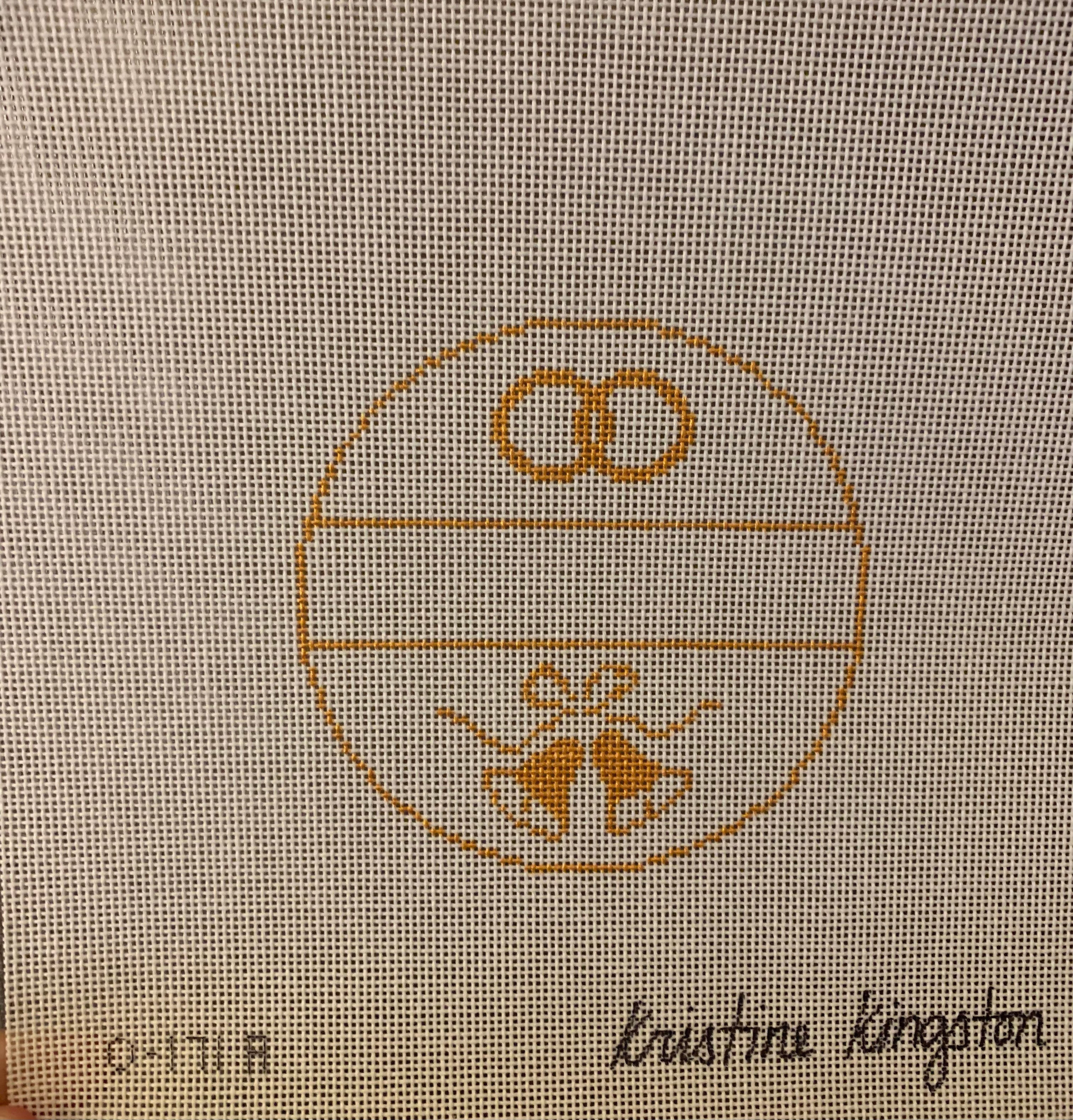 Kristine Kingston O-171A Gold Wedding Rings