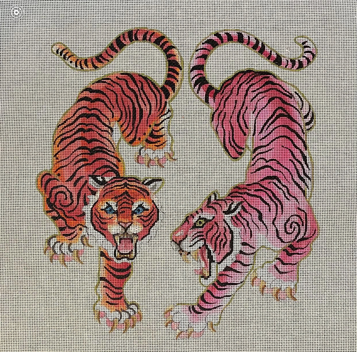 Colors of Praise AN423 Tigers of the Orient – Stitch by Stitch