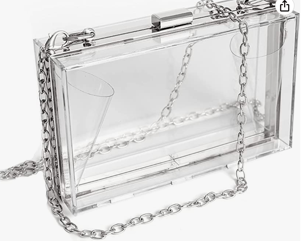 Acrylic purse online