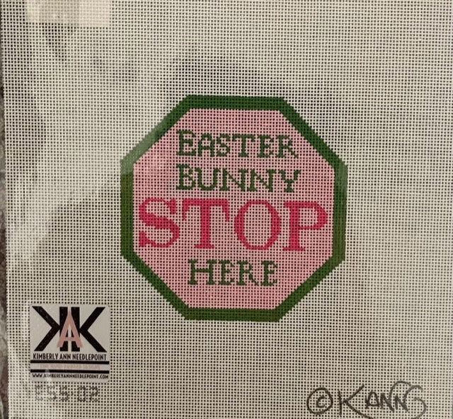 Kimberly Ann ESS-02 Easter Bunny Stop Here