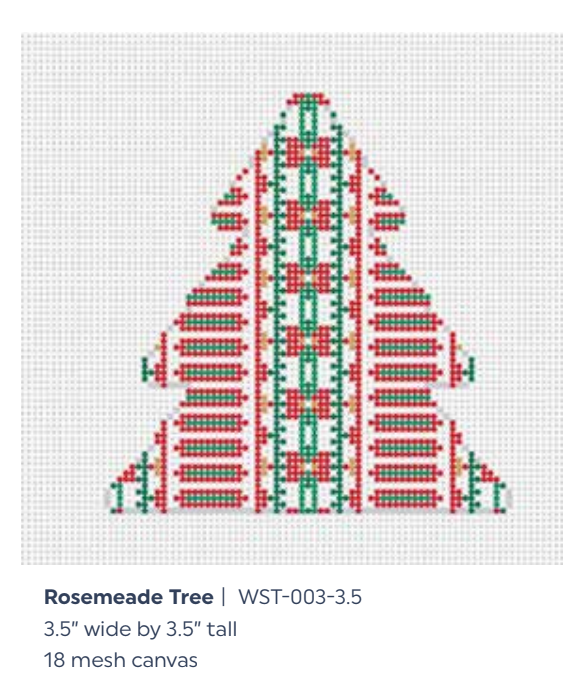 Wipstitch WST-005-3.5 Rosemeade Tree