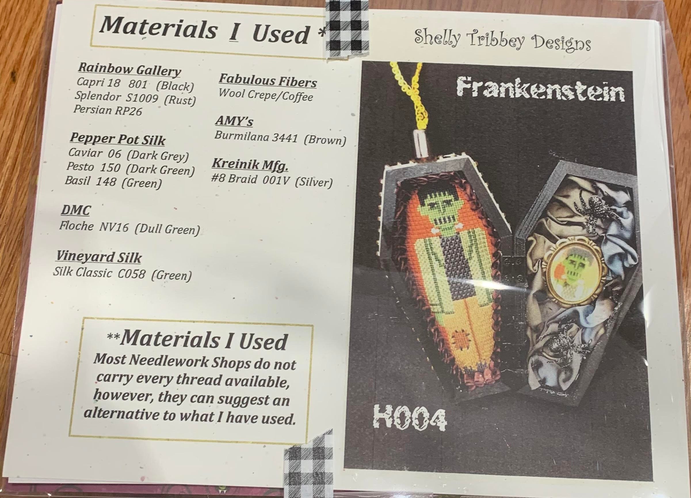 Shelly Tribbey Frankenstein Coffin