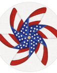 Melissa Shirley Stripes Pinwheel Ornament 2326D