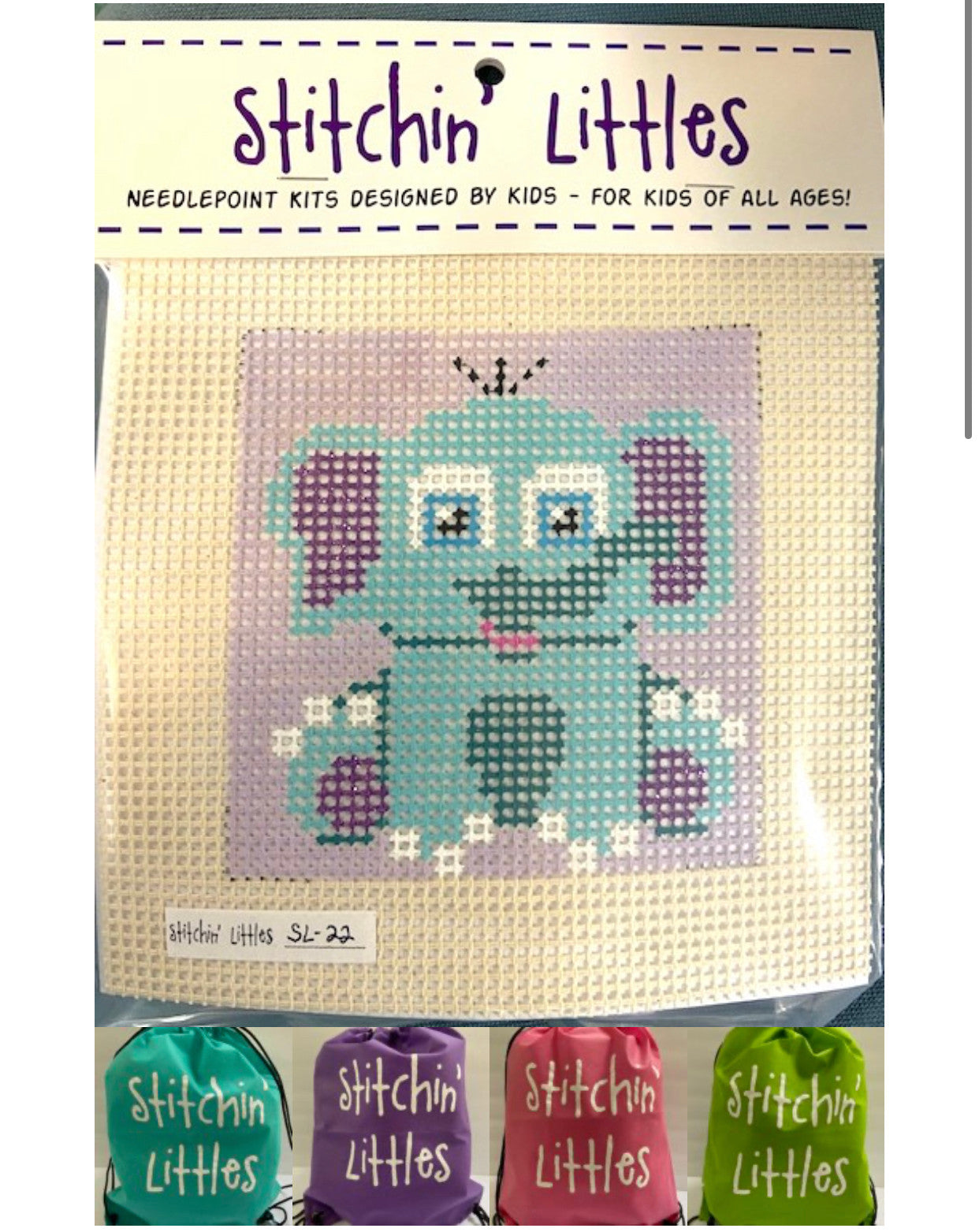 Stitchin' Littles SL-22 Elephant