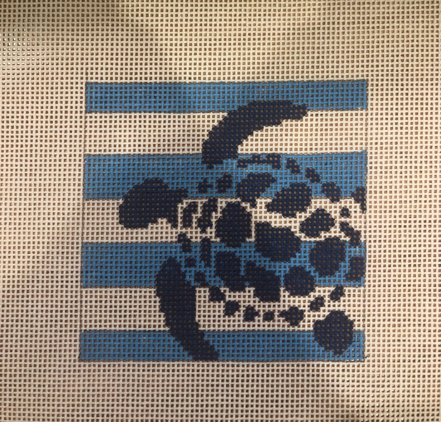 Two Sisters Needlepoint Sea Turtle Stencil