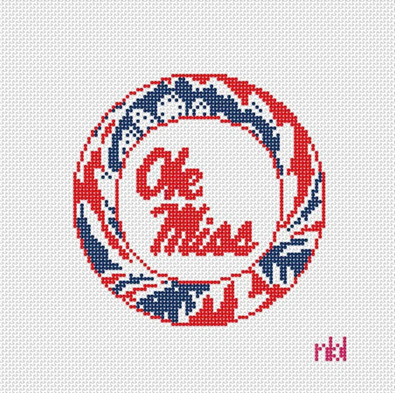 Needlepoint by Laura - Ole Miss