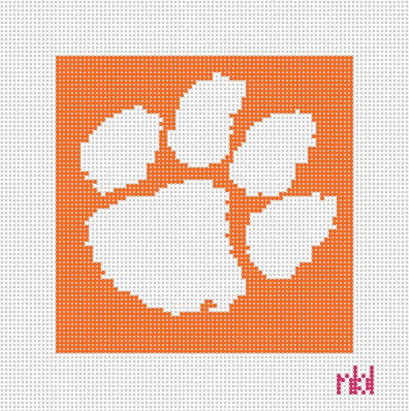 Needlepoint by Laura - Clemson