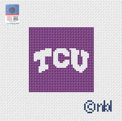 Needlepoint by Laura - TCU