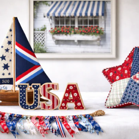Wisteria Needlepoint Collection - Patriotic
