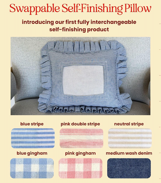 Self Finishing Pillows