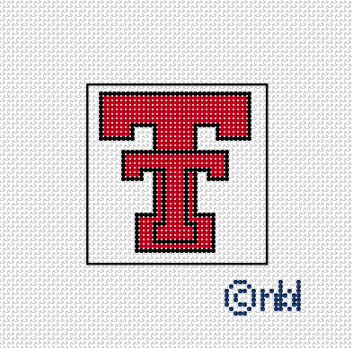 Needlepoint by Laura - Texas Tech