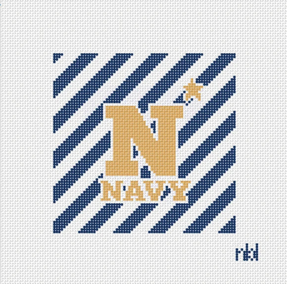 Needlepoint by Laura - Navy