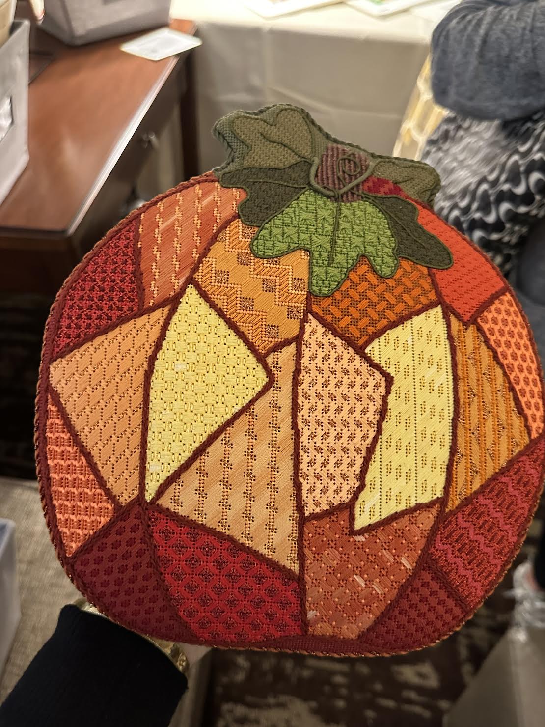 TNW Designs KG3104 Pumpkin with Stitch Guide – Stitch by Stitch