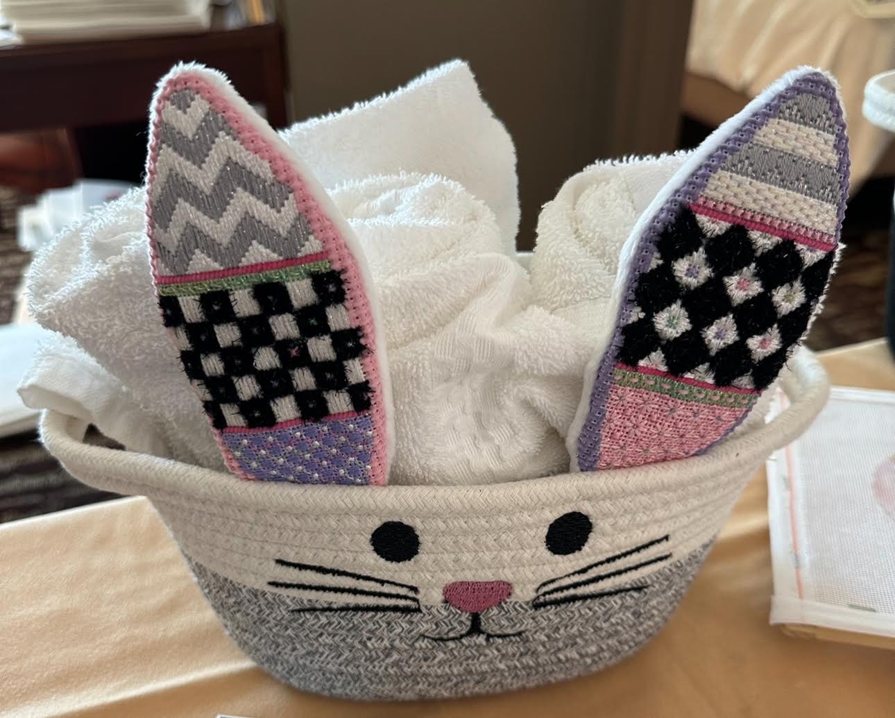 Sew Much Fun Bunny Basket