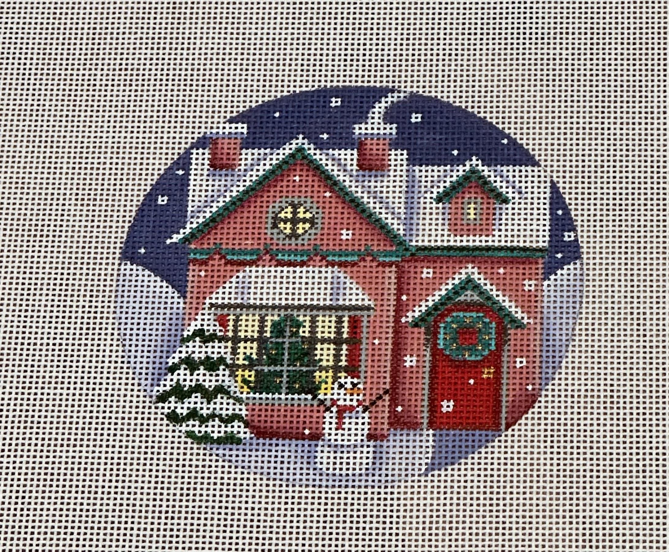 Rebecca Wood 1073 Cozy Christmas Cottage