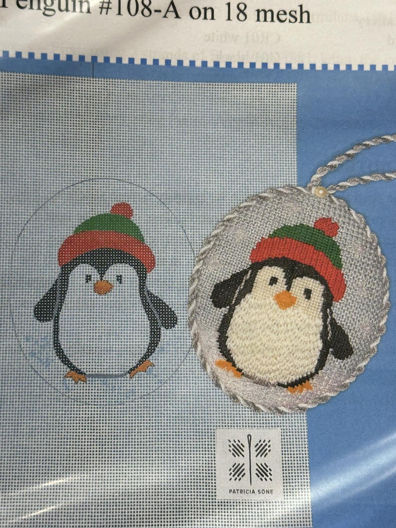 Patricia Sone 108-A Penguin - includes Stitch Guide