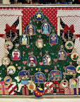 Melissa Shirley 971 Heirloom Advent Calendar and all the ornaments