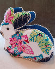 Gingham Stitchery KW-94 Sitting Tobacco Bunny