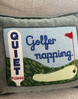 Rachel Donley Golfer Napping