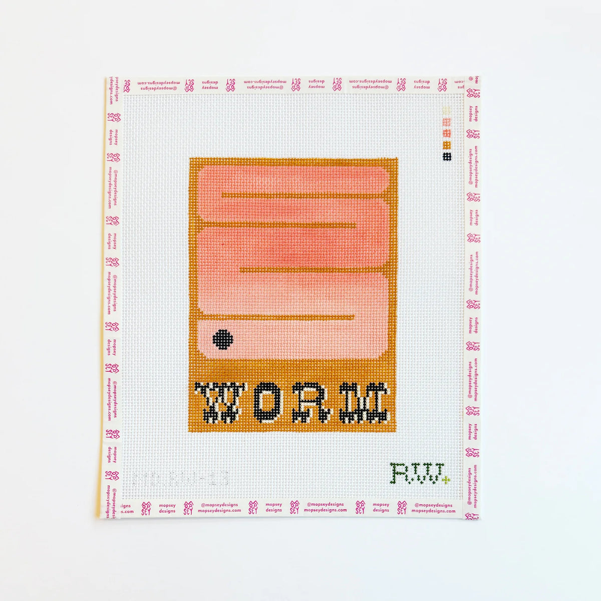Mopsey Designs Rachel Westhead Worm Poster MB.RW-13