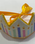 Gingham Stitchery Maddie Sweet MS20-C Birthday Crown Candles