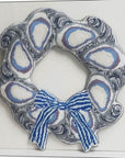 The Salty Stitcher Oyster Wreath