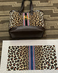 Jeni Sandberg JS-234A leopard Tote