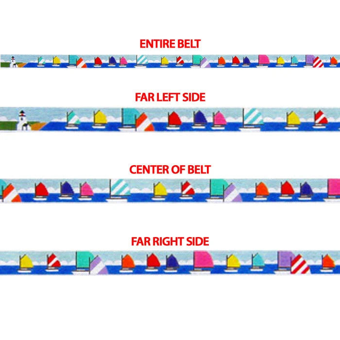 Silver Needle Sailboat Belt 256