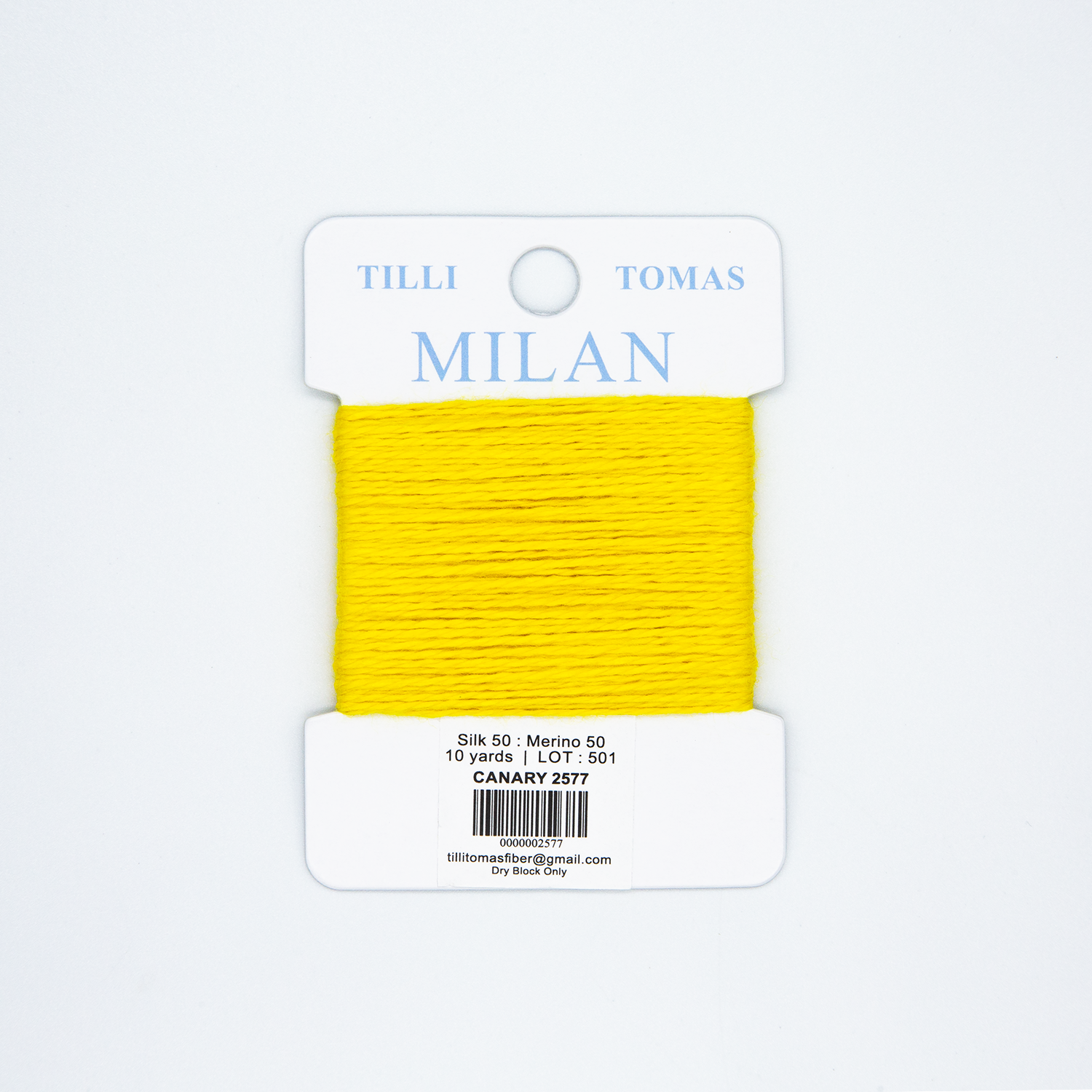 Milan Cards 2577 Canary