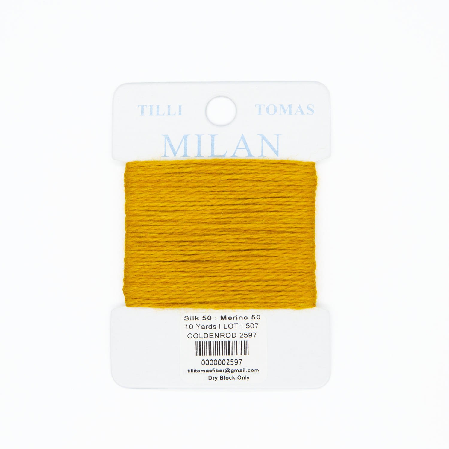 Milan Cards 2597 Goldenrod