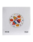Nash and Daughters ND-29 Colorful Candy Corn Round