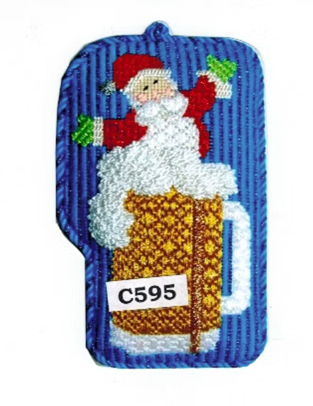 Princess and Me C595 Beer Stein Santa