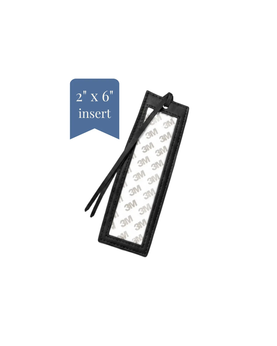Needlepointers Anonymous Black Bookmark