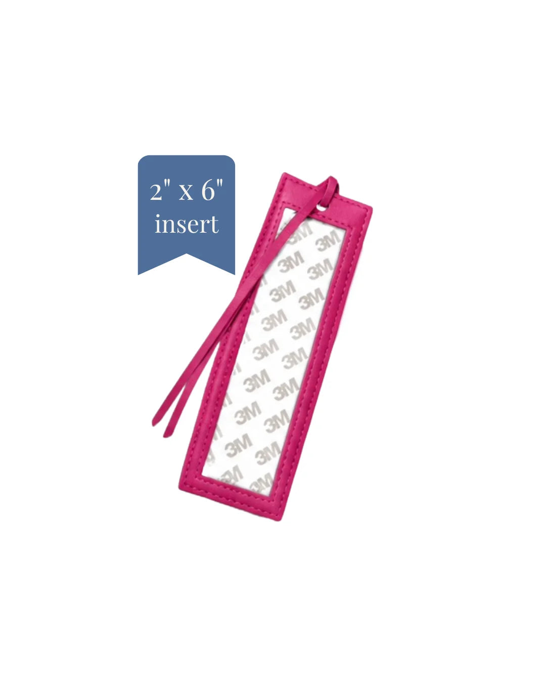 Needlepointers Anonymous Hot Pink Bookmark