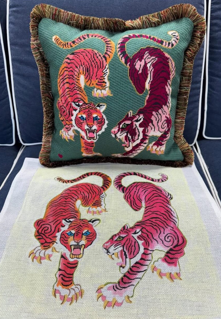 Colors of Praise AN423 Tigers of the Orient – Stitch by Stitch