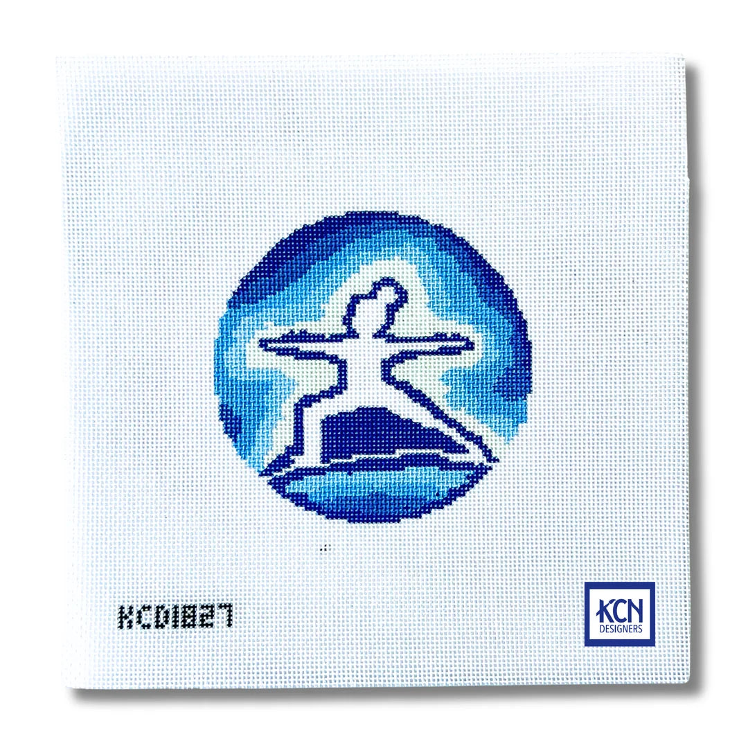 KCN KCD1827 Yoga Warrior Round