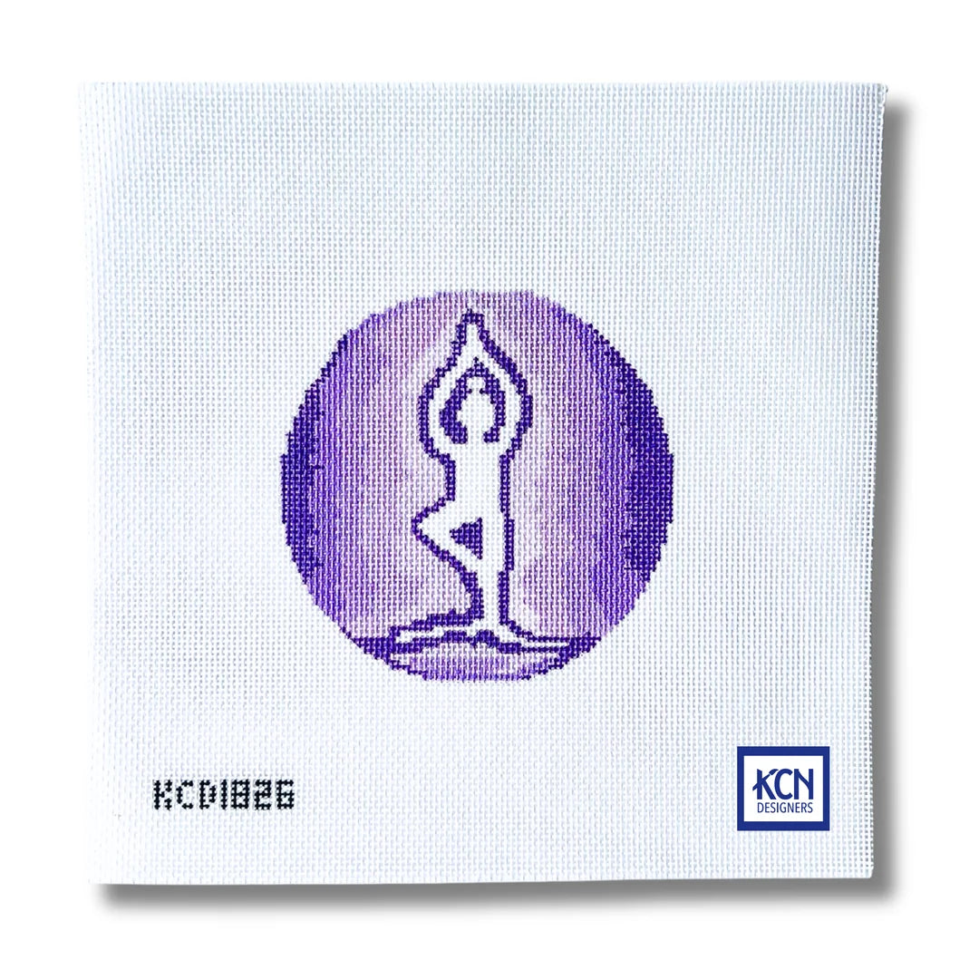 KCN KCD1826 Yoga Tree Pose Round