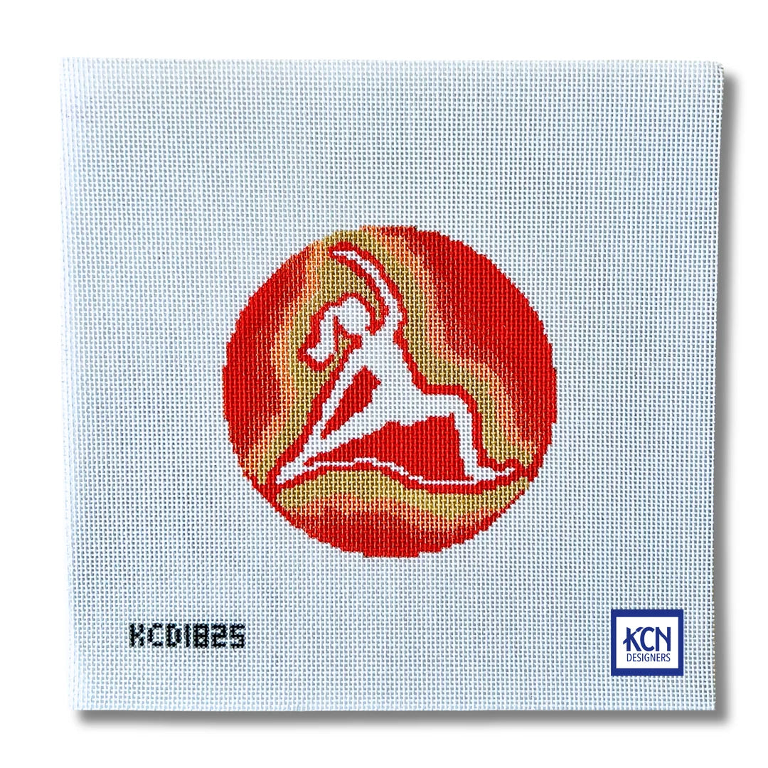 KCN KCD1825 Yoga Reverse Warrior Round